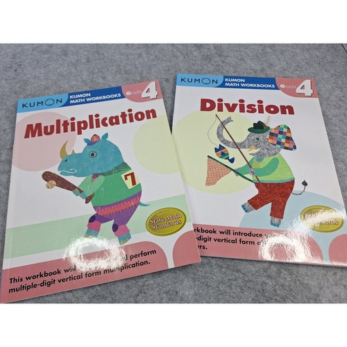Kumon math workbooks - workbooks, 4