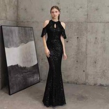 Vestito Abito Elegante Lungo