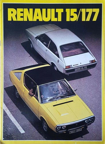Depliant renault 177 - 15,
