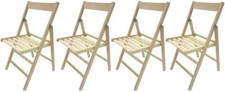 Sedia pieghevole legno di - sedia,