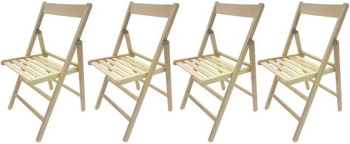 Sedia pieghevole legno - sedia,