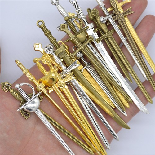 Pezzi spade lunghe - lunghe, argento