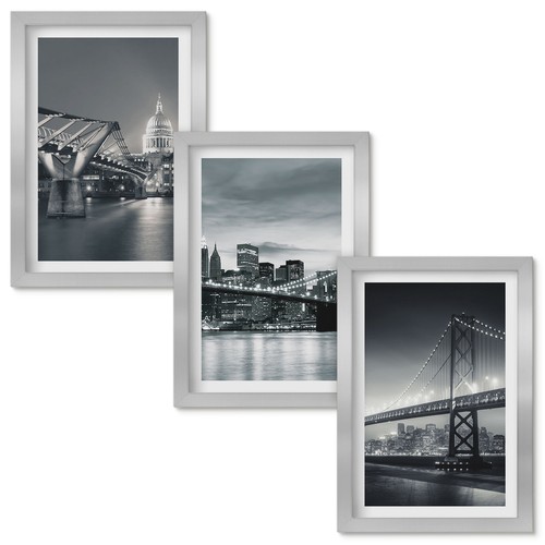 Set quadri cornice - , argento