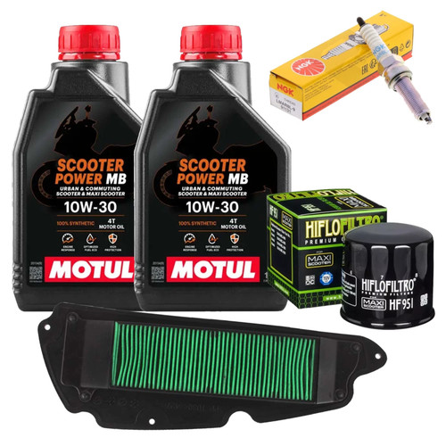 Kit tagliando 10w30 motul - 10w30,