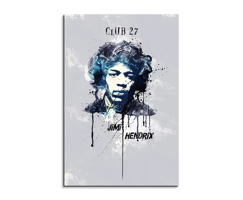 Quadro 60x90 jimi hendrix - quadro,