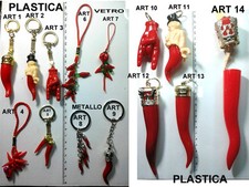 1 CORNO CORNA SCIO' corni  porta fortuna napoletani gobbo amuleti horn charms