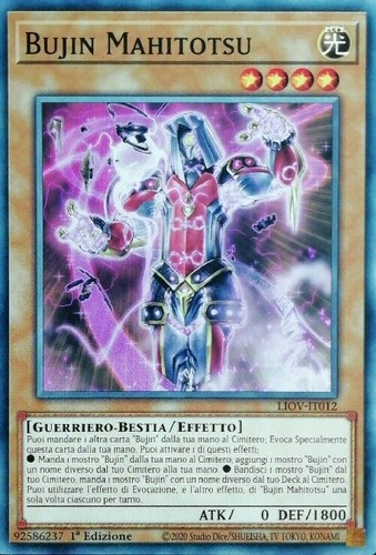 Liov it012 bujin - yu-gi-oh!, liov-it012