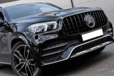 GRIGLIA PANAMERICA per MERCEDES GLE W167 Total Black AMG LOOK ✨PREMIUM DESIGN✨
