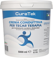 Curatek - Crema Conduttiva Tecar, Diatermia E Fisioterapia, 5L, Fluida E Idratan