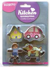 4 STAMPI ACCIAIO ACCESSORI