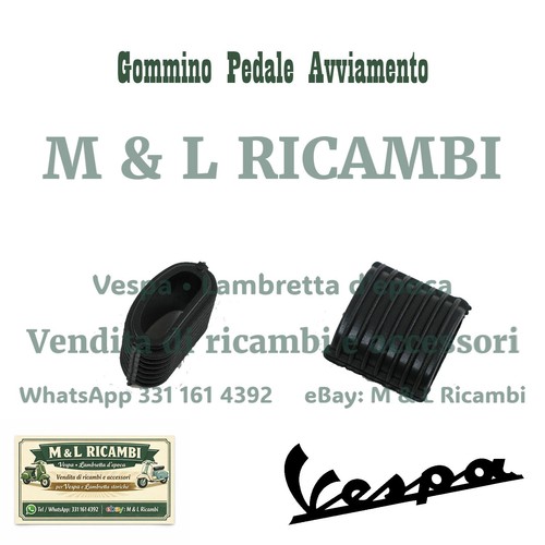 Gommino pedale avviamento per - pedale,