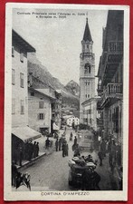 ?Rara Cortina d’Ampezzo BELLUNO I’  ‘900 Hotel Corriera Auto Dolomiti?️