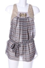 PLEASE Blusa senza maniche