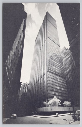 Postcard chase manhattan - postcard,