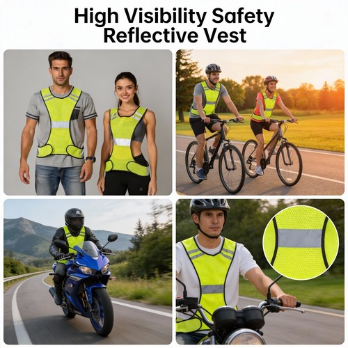 Gilet rete fluorescente - in, ad