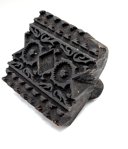 Vintage indian wooden - indian, printing