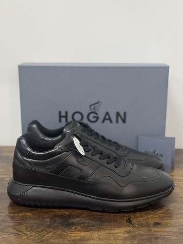 Hogan interactive pelle nera - hogan, 3