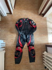 Tuta moto in pelle divisibile