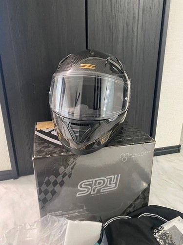 Casco integrale spy fibra - casco,