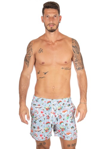 Costume short printed - costume,