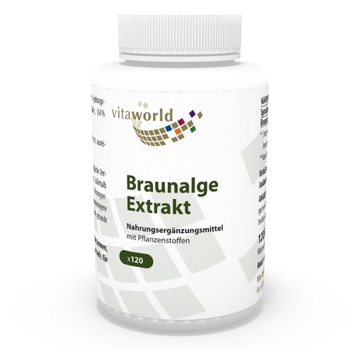Alga bruna estratto 500mg 120 - alga,