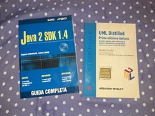 2 Manuali Informatica Java 2 SDK 1.4 Apogeo -  UML Distilled Addison-Wesley