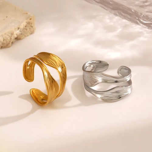 Anello donna oro argento