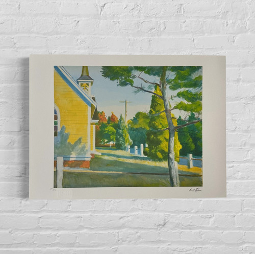 Edward hopper chiesa - edward,
