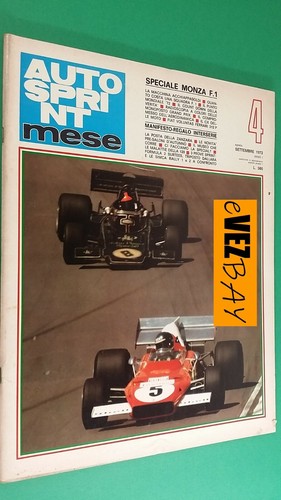 Autosprint mese 1972 rivista - 4-1972,
