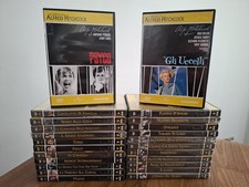 ALFRED HITCHCOCK IL CINEMA FILM CULT DA COLLEZIONE IN 24 DVD