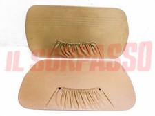 PANNELLI PORTA CONTROVENTO ANTERIORI BEIGE FIAT 600 750 ORIGINALI MARCHE DIVERSE
