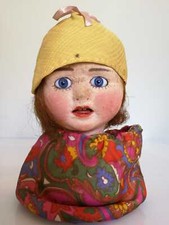 Antica bambola boudoir degli