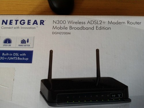 Modem router netgear - router,