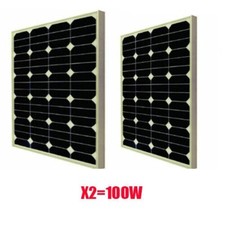  2 PANNELLO SOLARE 50W