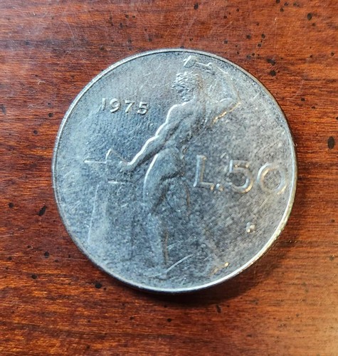 Moneta italia lire - -,