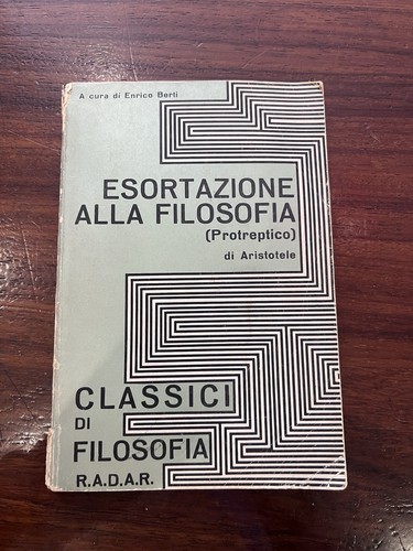 Esortazione alla filosofia - esortazione,