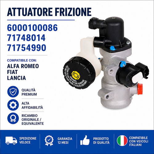 Attuatore frizione 6000100086 - attuatore,
