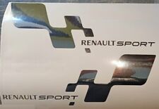 2 ADESIVI CROMATI RENAULT