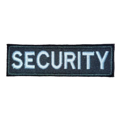 Patch ricamo toppa security - patch,