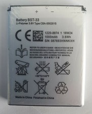 BATTERIA NUOVA BST-33 PER G502