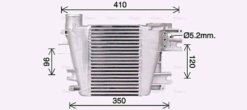 Intercooler aria carica ava - aria,