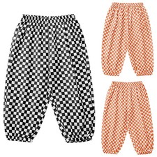 Unisex Baby Trousers Daily Wear Bloomers Basic Long Pants Color Block Harem