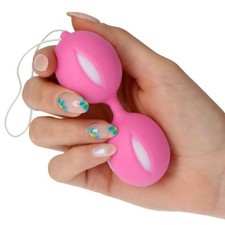 Sfere Palline Vaginali Esercizio di Kegel Anali donna sexy shop Toy rosa