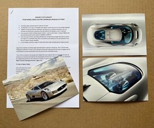 Jaguar C-X75 Electric/Gas-Turbine Supercar Concept Press Photographs/Release