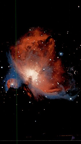 Cartolina nebulosa orione m42 - nebulosa,