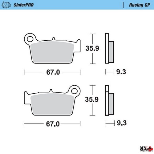 Pastiglie sinter racing - sinter, racing-gp