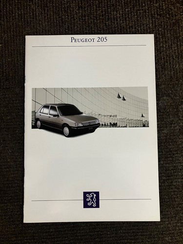 Peugeot 205 brochure gamma - peugeot,