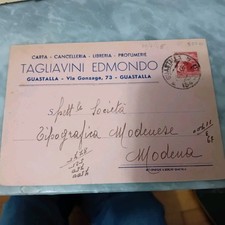 GUASTALLA REGGIO EMILIA LIBRERIA TAGLIAVINI VIAGGIATA 