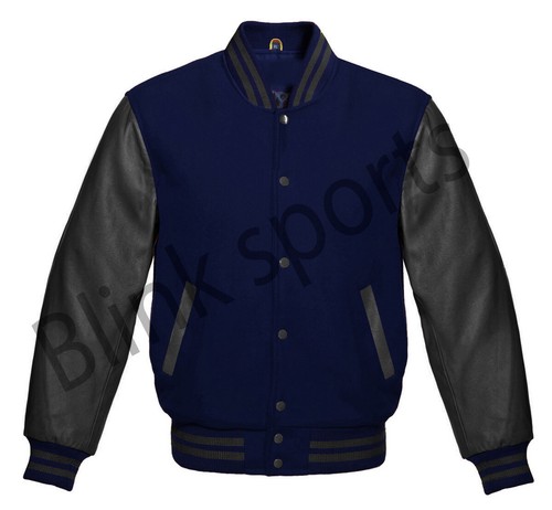Giacca letterman varsity blu - giacca,