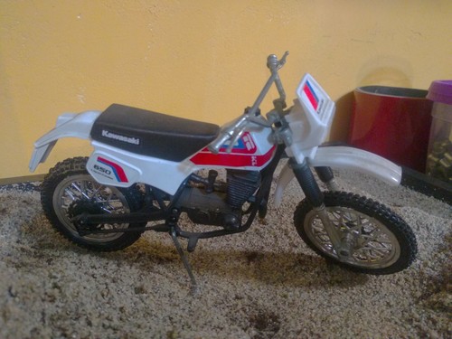 Modellino kawasaki klr 600 - klr,